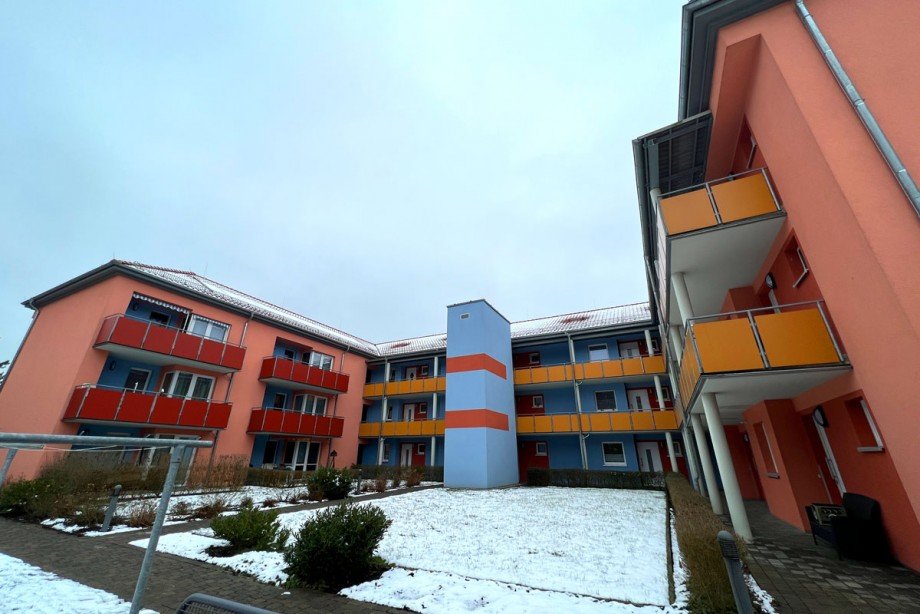 Korg16 R�ckansicht Etagenwohnung Bad Schmiedeberg
