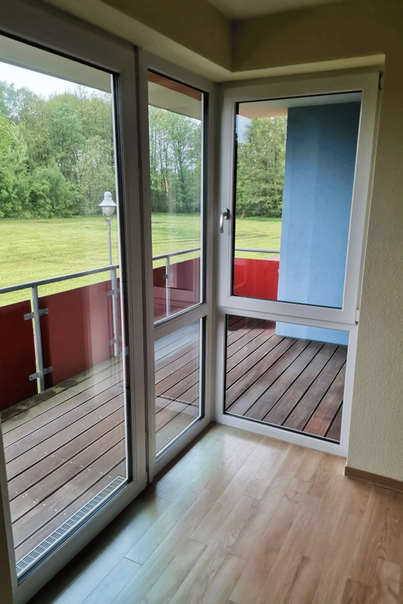 Wz Balkon Etagenwohnung Bad Schmiedeberg