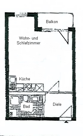 Fr�Co4 W53 Grundriss Dachgeschosswohnung Coswig (Anhalt)