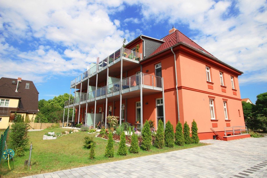 Elb8 9 Website R�ckansicht Dachgeschosswohnung Lutherstadt Wittenberg