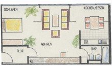 GR SCW 55 2-Raum-Wohnung mit Personenaufzug