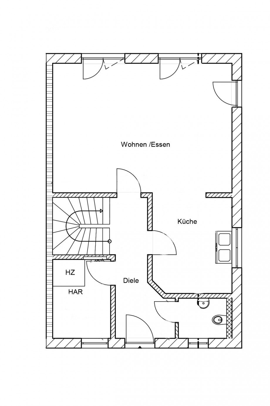 BCH H3 EG GR Doppelhaush�lfte Lutherstadt Wittenberg