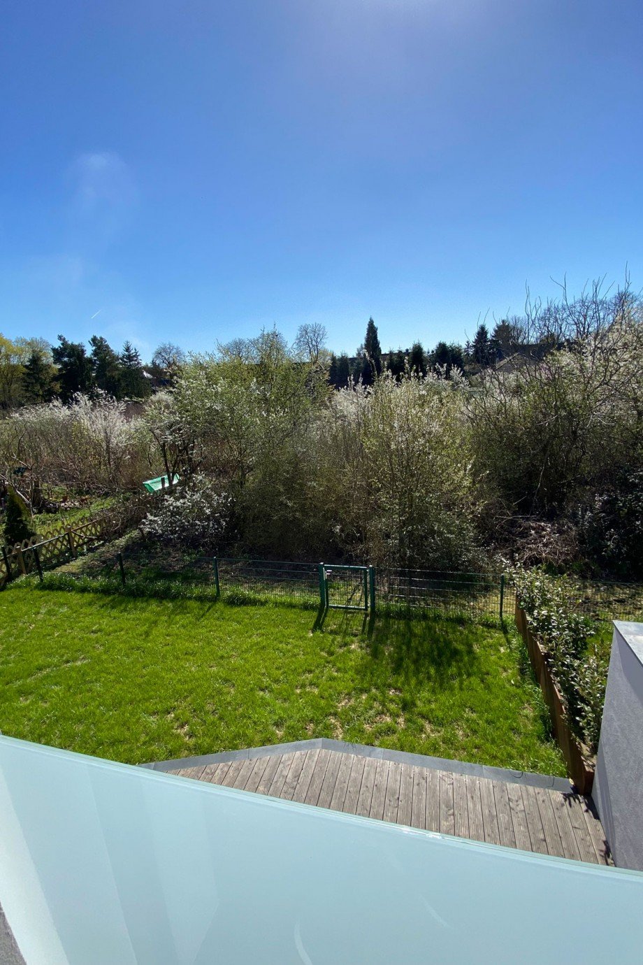 Garten Doppelhaush�lfte Lutherstadt Wittenberg - Apollensdorf