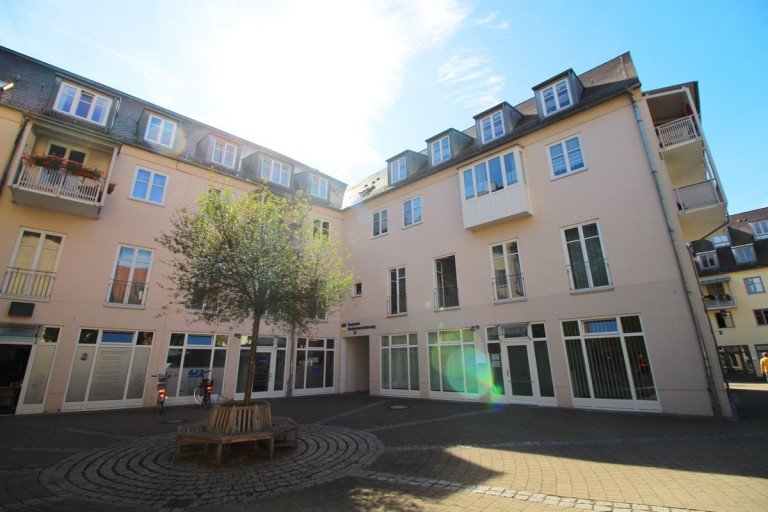 UNI59c Ansicht Lutherstadt Wittenberg Dachgeschosswohnung 2-Raum-Wohnung mit Personenaufzug in der Innenstadt