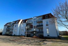 Fr�Co6 Ansicht Nebeneinanderliegende 1-Raum- und 2-Raum-Eigentumswohnung im EG mit jeweils einem Balkon