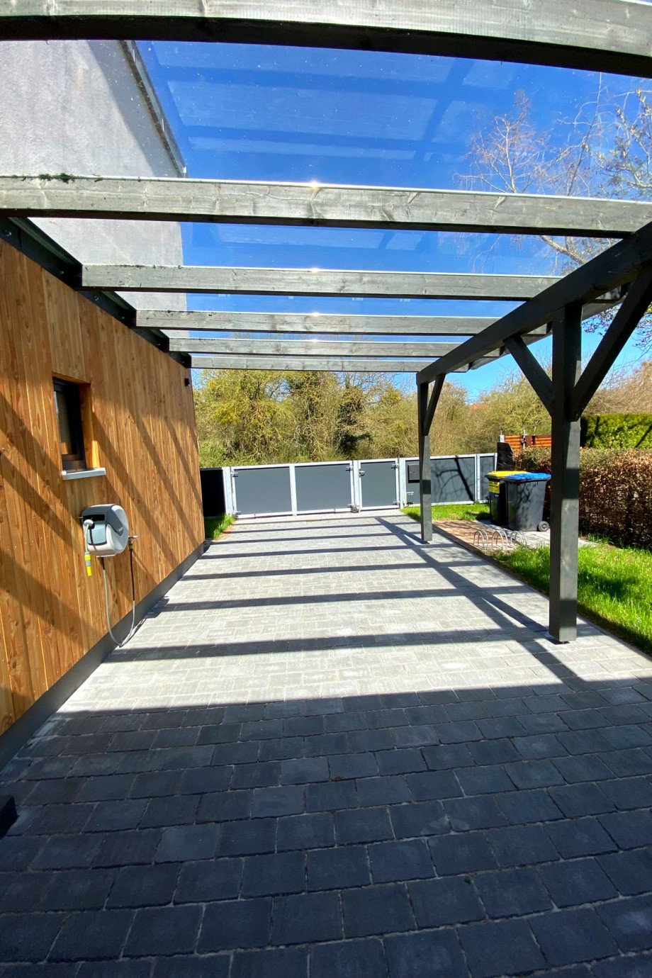 Carport Doppelhaush�lfte Lutherstadt Wittenberg - Apollensdorf