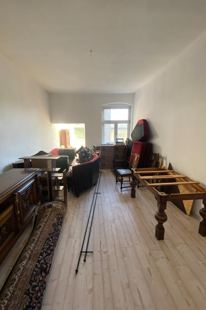 Wohnzimmer Etagenwohnung Lutherstadt Wittenberg