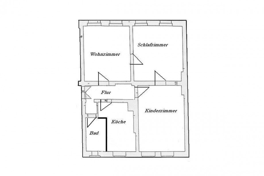 L29 W1 GR Erdgeschosswohnung Lutherstadt Wittenberg