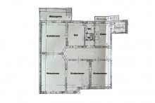 Mel2 W1 GR Gro�e 4-Raum-Wohnung mit Wintergarten
