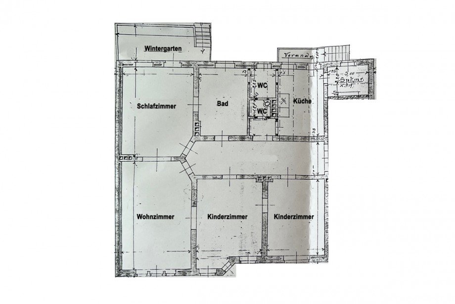 Mel2 W1 GR Erdgeschosswohnung Lutherstadt Wittenberg