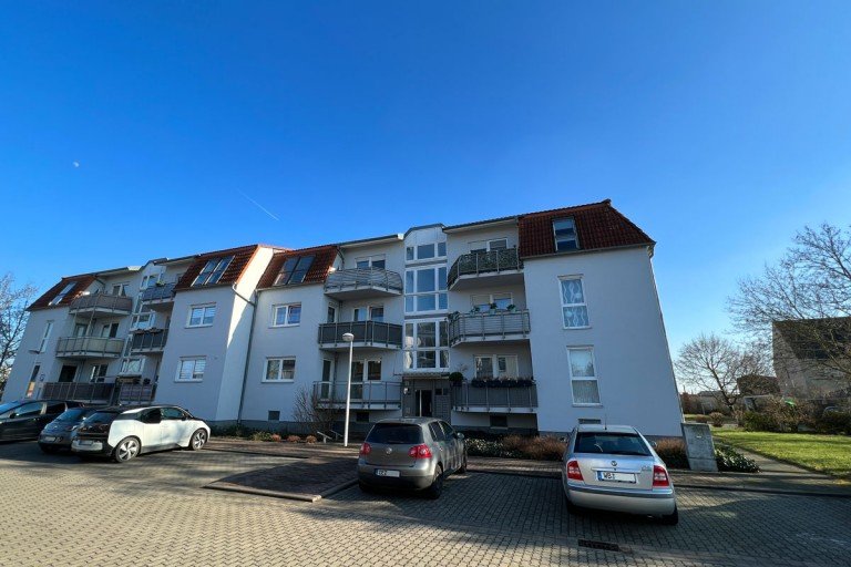 Fr�Co4 Ansicht Coswig (Anhalt) Dachgeschosswohnung 1-Raum-Wohnung mit Balkon
