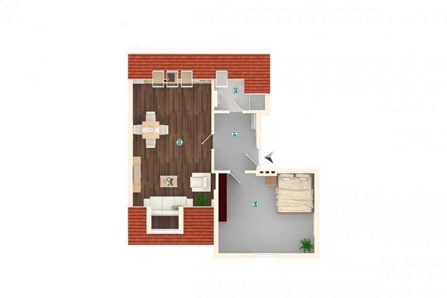 L38 W6 Gr Dachgeschosswohnung Lutherstadt Wittenberg