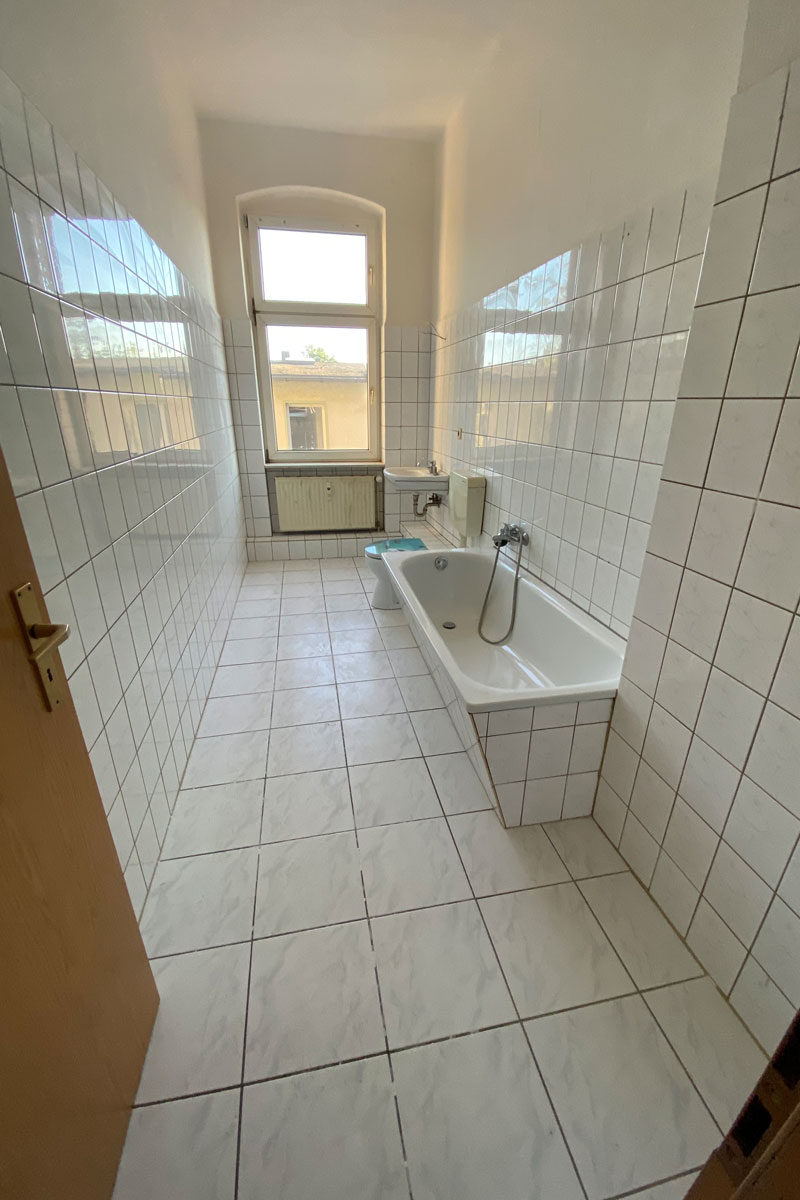 Badezimmer Etagenwohnung Lutherstadt Wittenberg