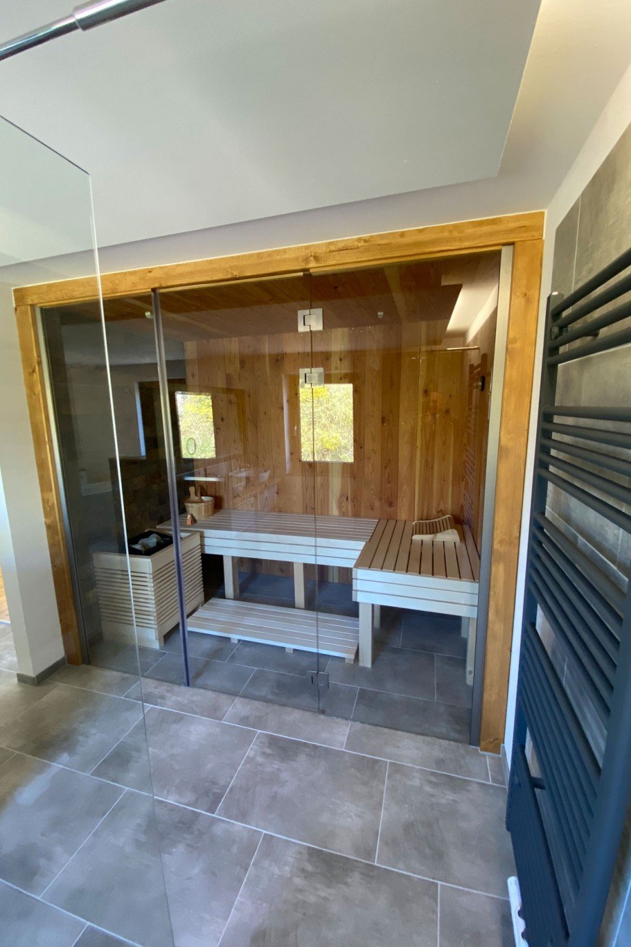 Sauna Doppelhaush�lfte Lutherstadt Wittenberg - Apollensdorf