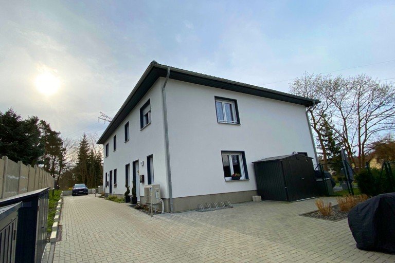 BCH57d+e Ansichten 1 Lutherstadt Wittenberg Doppelhaush�lfte Moderne Doppelhaush�lfte mit gro�er Terrasse und Garten