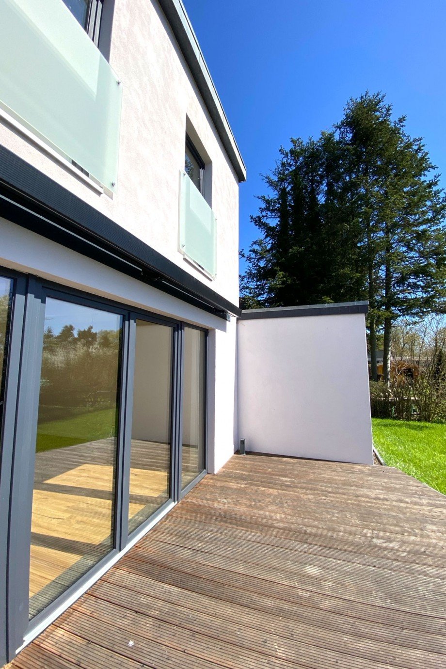 Terrasse Doppelhaush�lfte Lutherstadt Wittenberg - Apollensdorf