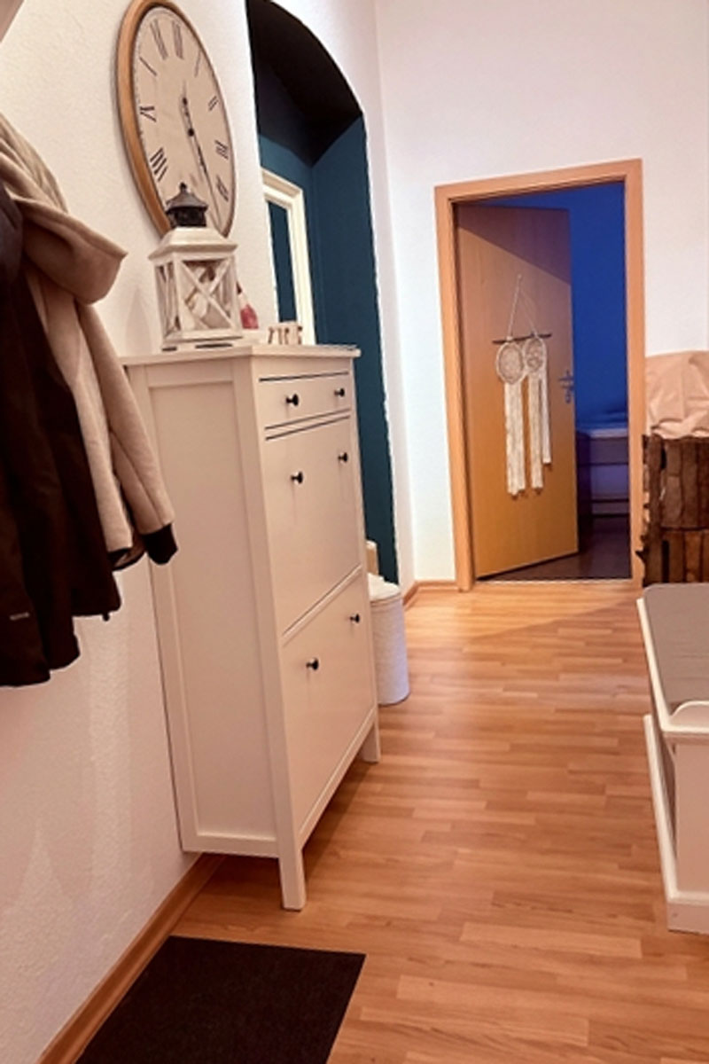 Flur Erdgeschosswohnung Lutherstadt Wittenberg