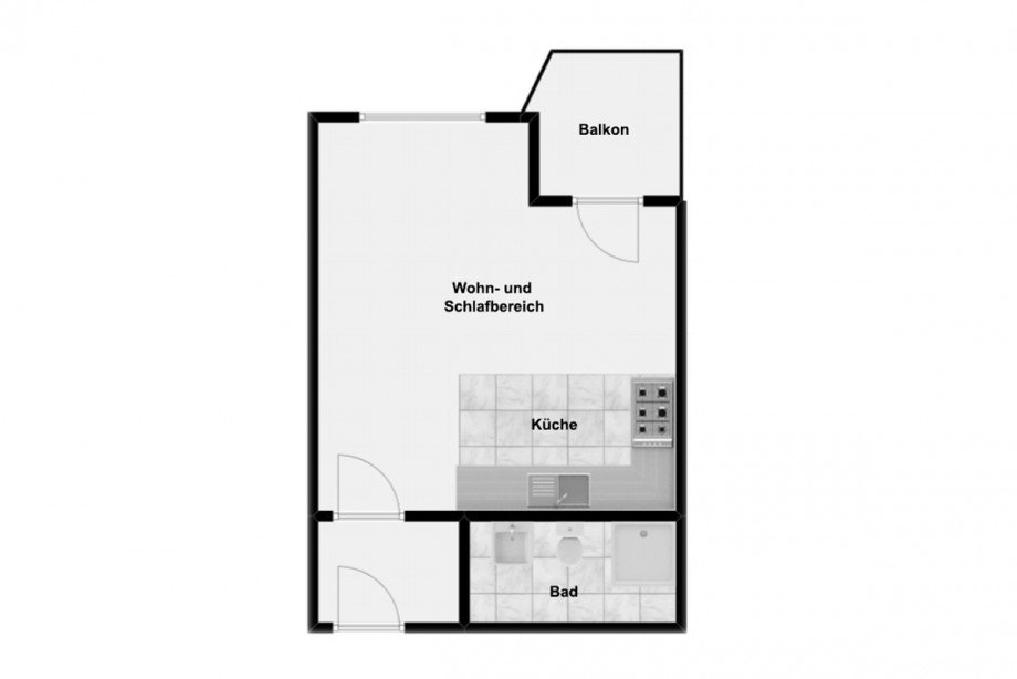 Fr�Co5 W28 GR Dachgeschosswohnung Coswig (Anhalt)