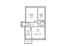 Cos22 W7 GR 3-Raum-Wohnung mit Balkon in der Altstadt