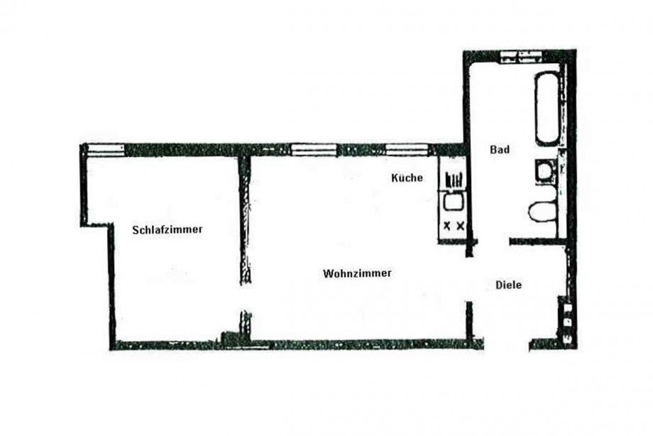 L15 W13 GR Dachgeschosswohnung Lutherstadt Wittenberg