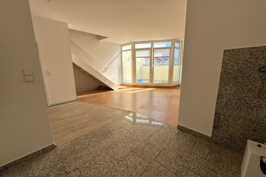 Wohnbereich K�che Maisonettewohnung Lutherstadt Wittenberg