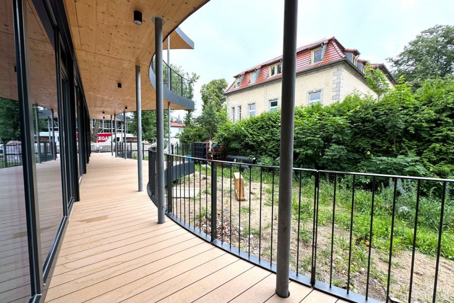 Pu8 W7 Terrasse Erdgeschosswohnung Lutherstadt Wittenberg