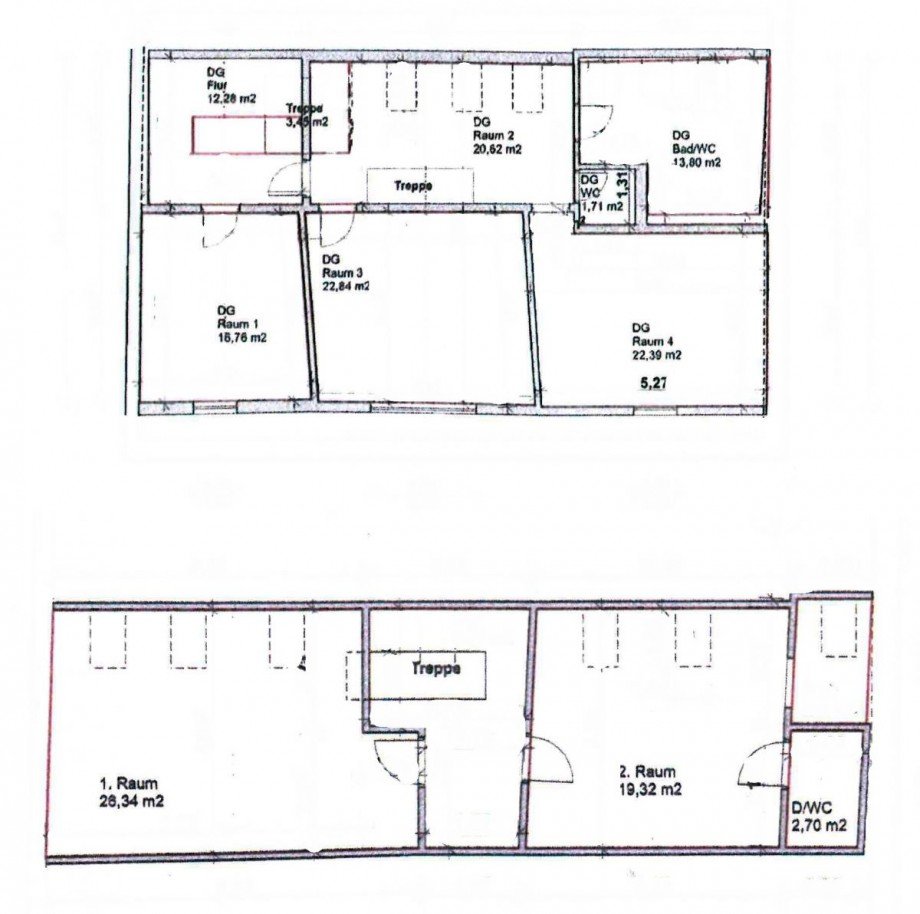 Cos3 W1 GR komplett Maisonettewohnung Lutherstadt Wittenberg