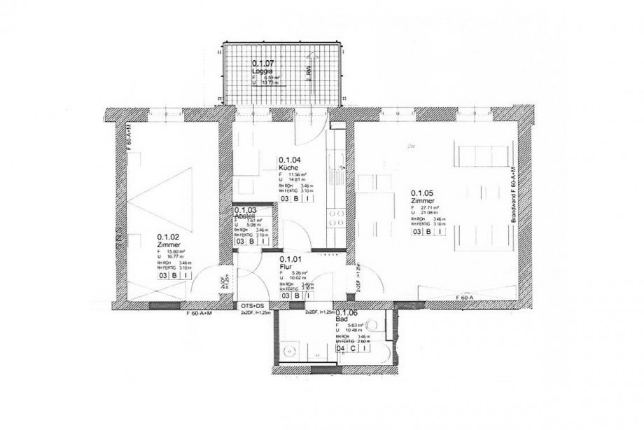 Fl2 W1 GR Erdgeschosswohnung Lutherstadt Wittenberg