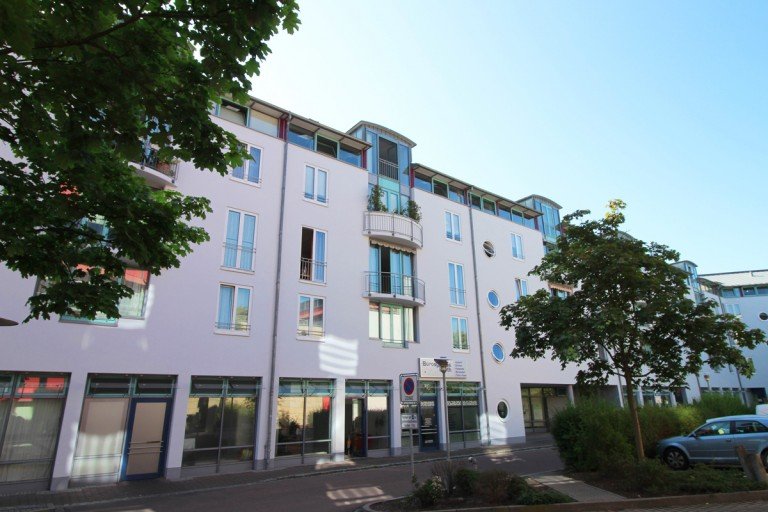 SCW 1b Ansicht Lutherstadt Wittenberg Dachgeschosswohnung 2-Raum-Wohnung mit Personenaufzug