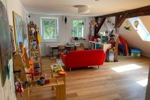 Kinderzimmer Mehrgenerationenhaus in ehemaliger Schule � Bezugsfertig mit gro�em Grundst�ck in Gommlo