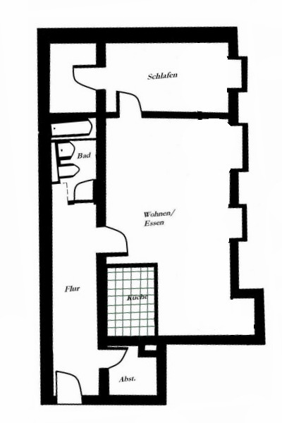 GR UNI W 3.8. Dachgeschosswohnung Lutherstadt Wittenberg